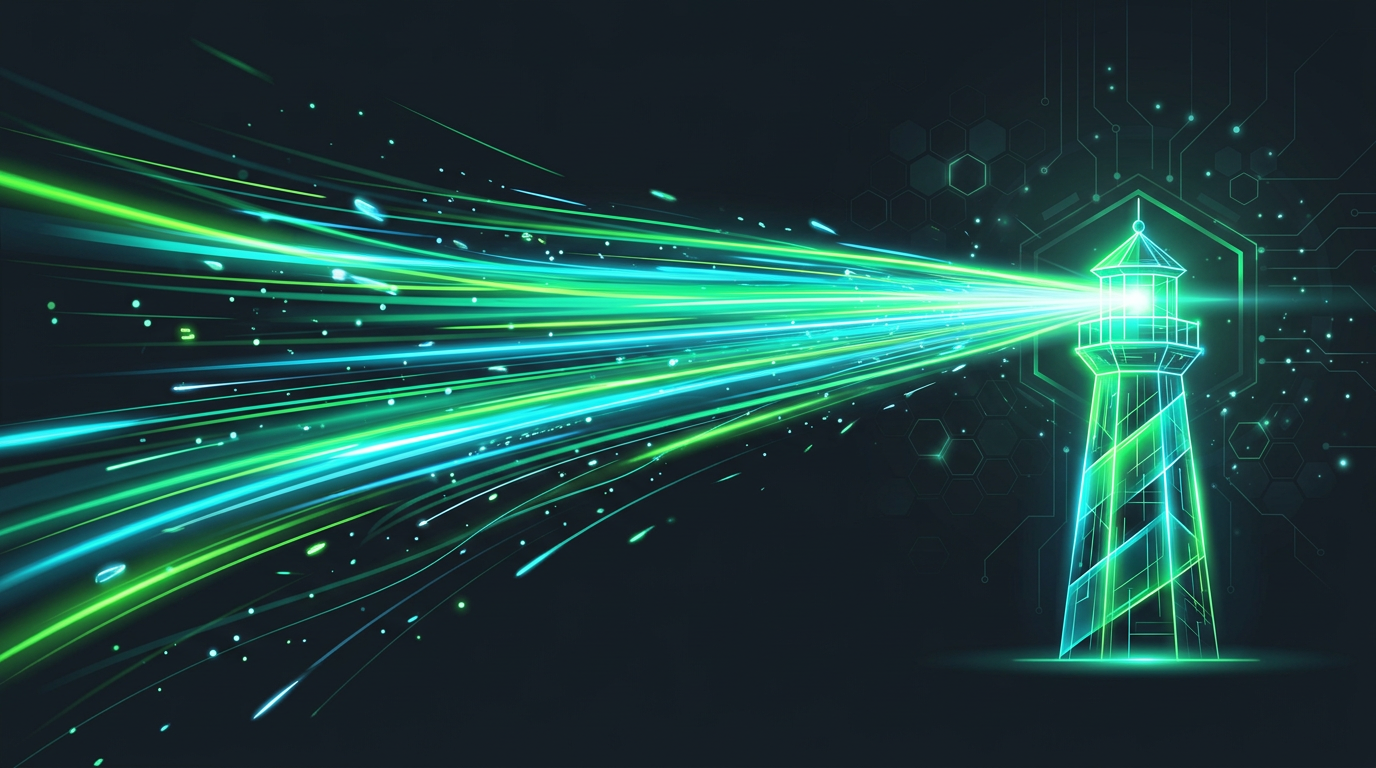 Core Web Vitals and page speed abstract artwork