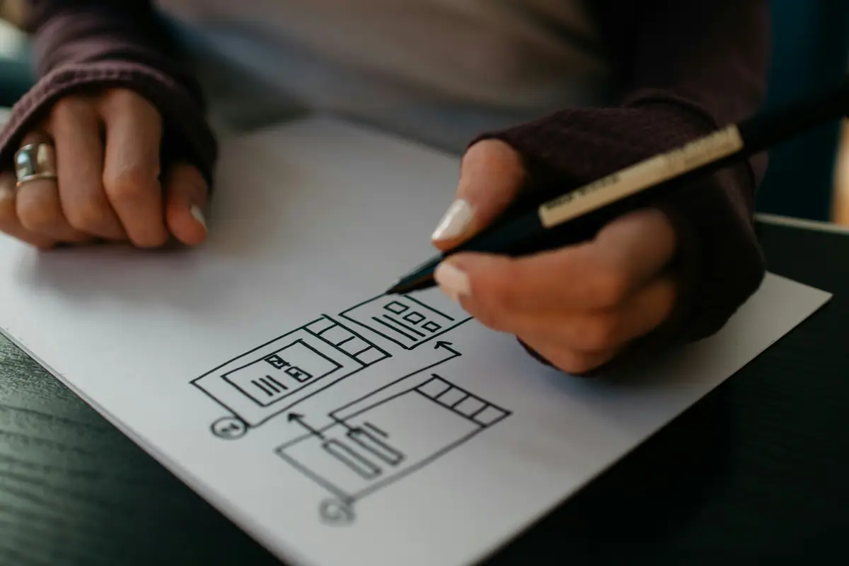 Brand identity and UI design system
